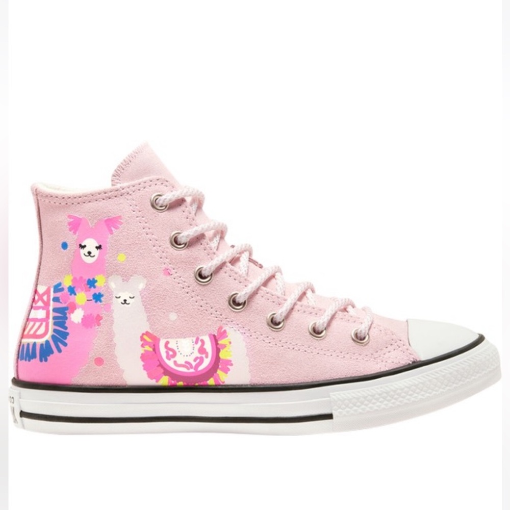 NWOT new without box Chuck Taylor All Star High GS 'Playful Llama' size 2